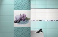 Плитка Absolut Keramika Gloss COMP SPA AMA декор3 бузковий,білий,блакитний - Фото 2