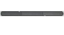 Решетка ACO C-line 408602 Решетка под плитку 985 мм серый