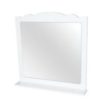 Зеркало для ванной Аква Родос Классик 65х87 см белый,золото