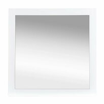 Зеркало для ванной Аква Родос Олімпія 7011 ОЛІМПІЯ Зеркало-80, белое белый,серебро - Фото 1