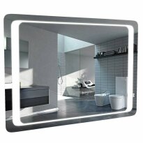 Зеркало для ванной Аква Родос Омега 4752 ОМЕГА Зеркало-100 с подсветкой серебро - Фото 1