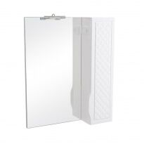 Зеркало для ванной Аква Родос Родорс Зеркало с подсветкой 70 (правая) белый