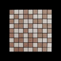 Мозаїка Almera Ceramica Lino MOSAIC LINO (25x25) коричневий,сірий - Фото 1
