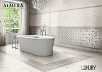 Плитка Almera Ceramica Luxury DECOR LUXURY CORNER білий,сірий,мікс - Фото 2