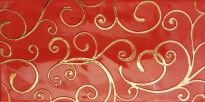 Плитка Almera Ceramica Melbourne DEC MELBOURNE BURDEOS ORO декор красный