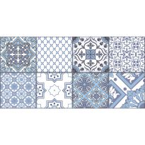 Плитка Almera Ceramica Patchwork PATCHWORK BLUE белый,голубой,синий - Фото 2