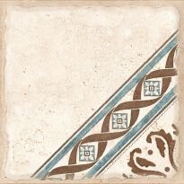 Плитка Almera Ceramica Torino TORINO ANGOLO MARRONE бежевий,блакитний,коричневий - Фото 1