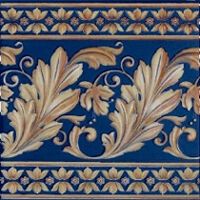 Плитка APE Ceramica Lord MAJESTY COBALTO декор желтый,синий