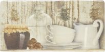 Плитка APE Ceramica Vintage DECOR BORDA II IVORY декор белый,бежевый,коричневый - Фото 1