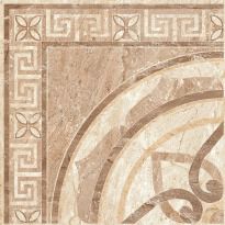Напольная плитка Bellavista Ceramica Classic ROSETON CLASSIC бежевый,коричневый - Фото 1