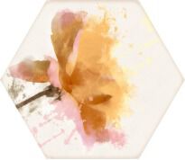 Керамограніт Bestile Toscana MOD TOSCANA ACUARELAS 011 білий,бежевий,коричневий,рожевий,помаранчевий