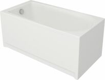 Акриловая ванна Cersanit Flavia 140x70 см белый - Фото 2