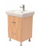 Меблі для ванної кімнати Cersanit Iryda S520-003 LAURA IRYDA Тумба-60 (БУК)