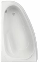 Акрилова ванна Cersanit Joanna 160x95 см, ліва білий