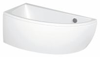 Акриловая ванна Cersanit Nano 140x75 см, левая белый - Фото 2