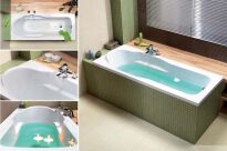 Акриловая ванна Cersanit Santana 160x70 см белый - Фото 3