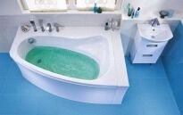 Акриловая ванна Cersanit Sicilia 160x100 см правая белый - Фото 4