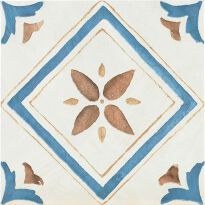 Плитка Del Conca Amarcord GRADISCA/ST білий,бежевий,блакитний,коричневий - Фото 1