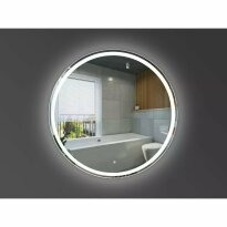 Зеркало для ванной Devit Allround 5501070 AllRound Круглое зеркало d70см с LED подсветкой и тачсенсором белый,зеркало - Фото 1