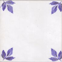 Плитка Fabresa Faro FARO CORNER белый,синий - Фото 1