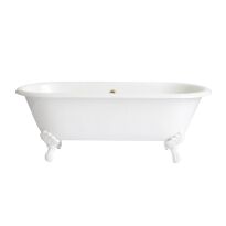 Чавунна ванна Gentry Home Violet 9153.103 VIOLET Ванна чавунна, колір білий, зовні пофарбована в білий колір білий