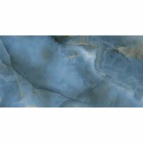 Керамогранит Geotiles Oni ONI BLUE (FAM 46 / LUX POLISHED) 600х1200х10 синий - Фото 3