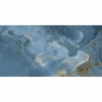 Керамогранит Geotiles Oni ONI BLUE (FAM 46 / LUX POLISHED) 600х1200х10 синий - Фото 7