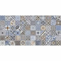 Плитка Golden Tile Deco Deco Patchwork Mix DCБ151 300х600х9 блакитний,мікс - Фото 1
