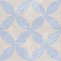 Підлогова плитка Golden Tile Ethno ETHNO Мікс Н8Б080 блакитний