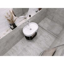 Керамогранит Golden Tile Marmo Milano MARMO MILANO серый 8М2510 серый - Фото 2