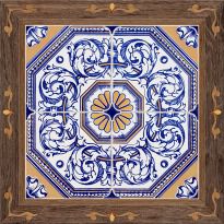 Керамограніт Golden Tile Valencia VALENCIA МIX 1АБ870 білий,бежевий,коричневий,синій