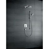 Наружная часть смесителя: Hansgrohe Shower Select 15763000 хром - Фото 4