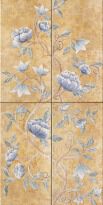 Плитка Imola Chine' OUVERTURE B4 декор/4 бежевый,голубой,коричневый