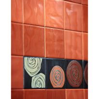 Плитка Imola Picasso PICASSO R MIX декор -Z бежевий,червоний,чорний - Фото 2