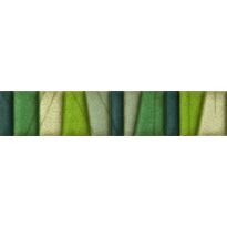 Плитка Imola Prisma L.TRAPEZI V фриз -Z зеленый - Фото 1