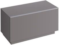 Шкаф подвесной Keramag iCon 840092 89 см платиновый - Фото 1