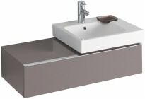 Мебель для ванной комнаты Keramag iCon 840592 ICon Шкафчик под раковину, 89 платиновый глянец платиновый
