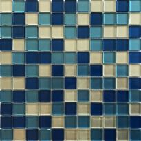Мозаика Керамика Полесье GLANCE BLUE MIX голубой,серый,синий - Фото 1