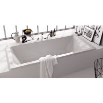 Акриловая ванна Kolo Modo XWP1170000 MODO Ванна прямоугольная 170х75 + sn7 белый - Фото 3