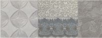 Плитка Mapisa Delphi DELPHI DECORE GREY (5 DIFF PCS) серый,светло-серый,серо-голубой