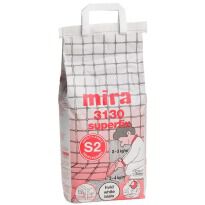 Клей для плитки Mira MIRA №3130 SUPERFIX/15кг (белый) белый