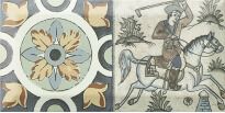 Плитка Monopole Ceramica Antique ANTIQUE белый,бежевый,голубой,коричневый,серый,желтый,черный,синий - Фото 4