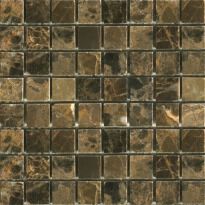 Мозаика Mozaico de Lux Stone C-MOS C-MOS EMPERADOR POL (LIGH) коричневый