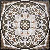 Мозаїка Mozaico de Lux Stone C-MOS C-MOS M032 POL білий,бежевий,сірий