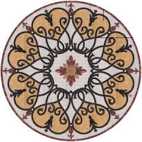 Мозаика Mozaico de Lux Stone C-MOS C-MOS DAHUA (ART PANNO 15.2) 15.2 POL (DIAM-1M) серый,красный,оранжевый,черный