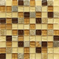 Мозаїка Mozaico de Lux CL-MOS CL-MOS SBHT02 бежевий,коричневий