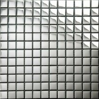 Мозаика Mozaico de Lux CL-MOS CL-MOS PRGT003 300х300х8 серебро