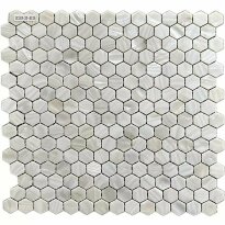 Мозаика Mozaico de Lux CL-MOS CL-MOS CCLAY-23-A125 PEARL 294х297х2 белый,светло-серый