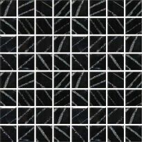 Мозаика Mozaico de Lux M-MOS M-MOS MSD-400 LUX BLACK черный