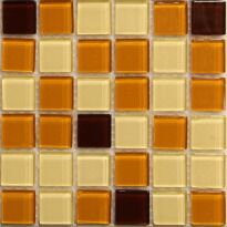 Мозаика Mozaico de Lux ML-MOS ML-MOS MIX FG04 бежевый,коричневый